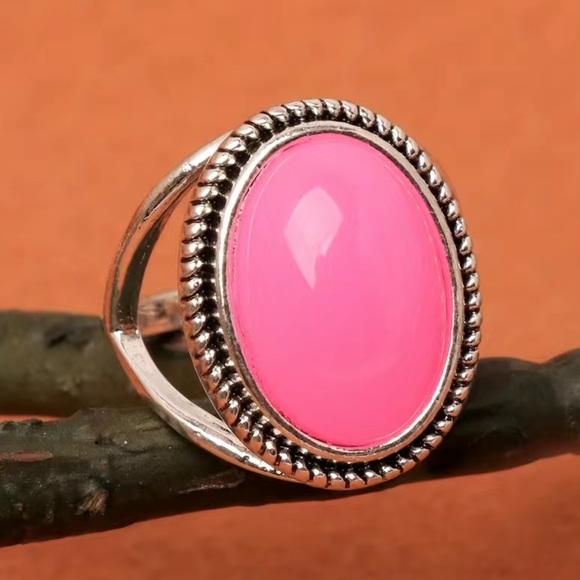 Boho Pink Ring - Picture 3 of 3
